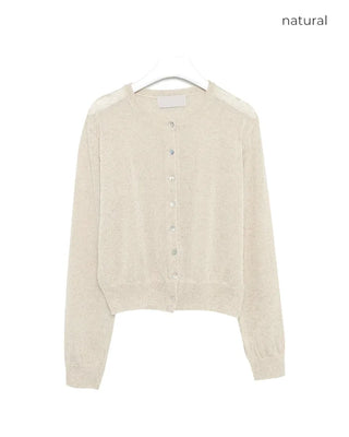 Lightweight long-sleeved cardigan