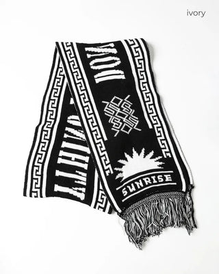 Sunrise Lettering Muffler