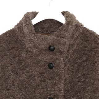 Boa Button Half Coat
