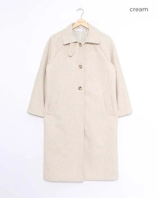 Wool long coat