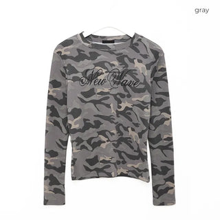 Military lettering T-shirt