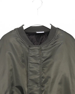 (Unisex) Gathered Sleeve Military Blouson