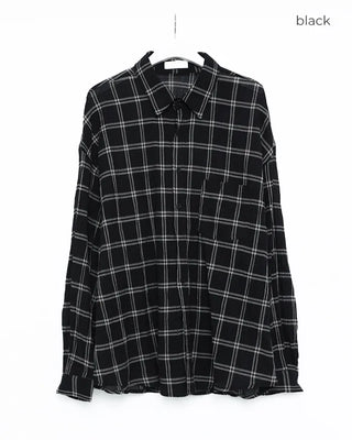 Checked soft cotton shirt
