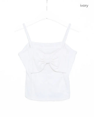 Bust Ribbon Point Camisole Bustier