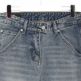 (Unisex) Vintage-style denim pants