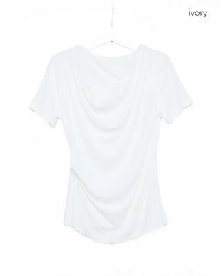 Drape Half-Sleeve T-Shirt