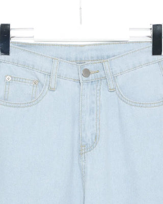 Bootcut denim pants