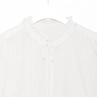 Shirred blouse