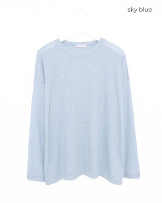 Linen Loose Fit T-Shirt