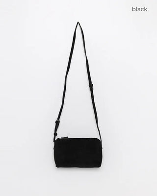 Suede Square Belt Shoulder Bag