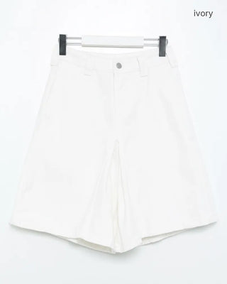 Wide inseam half pants