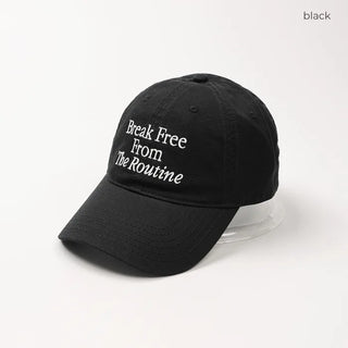 Lettering Stitch Cap