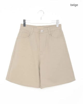 Basic Back Tag Half Pants