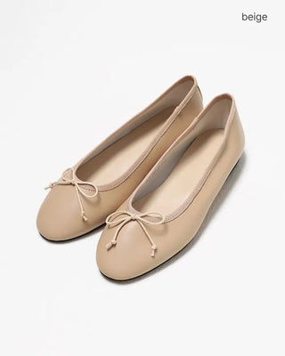 Ribbon flat shoes