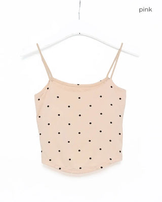 Polka dot camisole