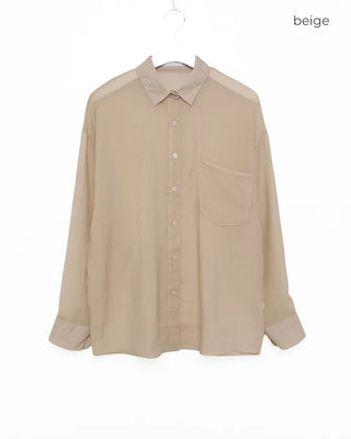 Sheer Loose Fit Shirt