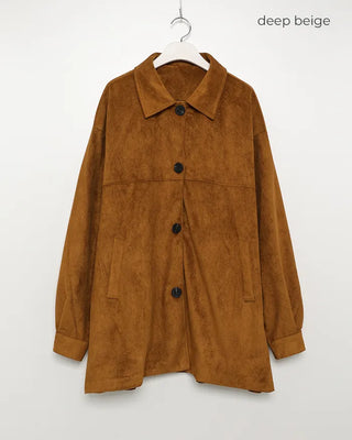 Suede Midi Jacket