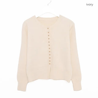 Gold button detail cardigan
