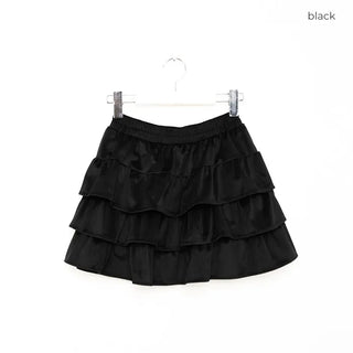 Tiered mini skirt