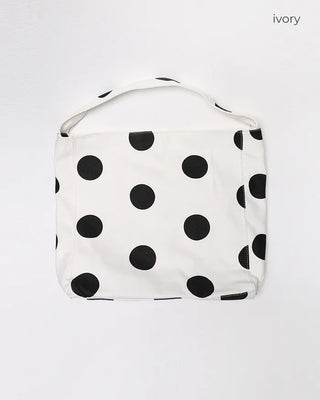 Big canvas shoulder bag