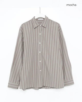 Cotton striped shirt