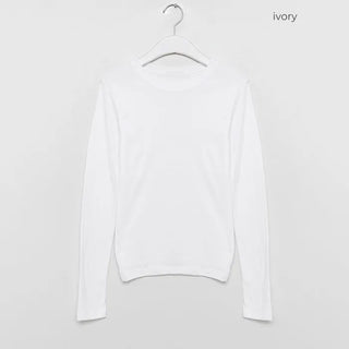 Colorful basic long-sleeved T-shirt