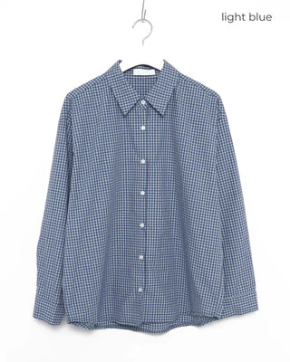 Cotton check shirt