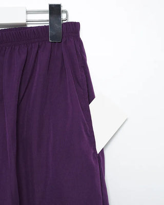 Wood Bead Nylon Easy Pants