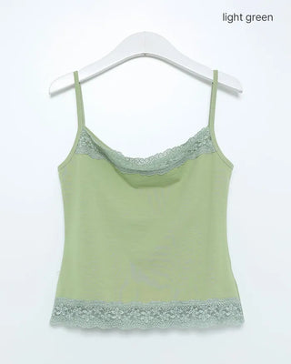 Lace detail camisole