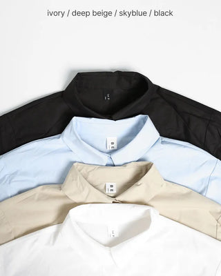 Basic crop shirt