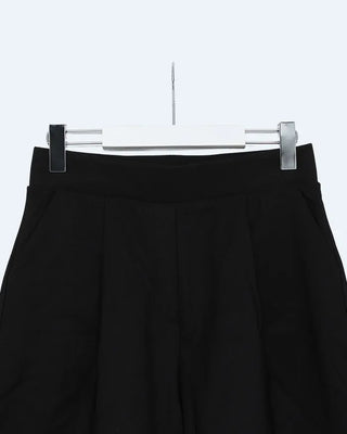 Flared Bermuda shorts