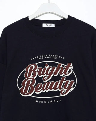 Lettering Point Sweatshirt