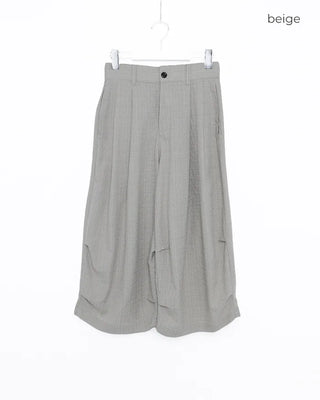 Checked Bermuda shorts