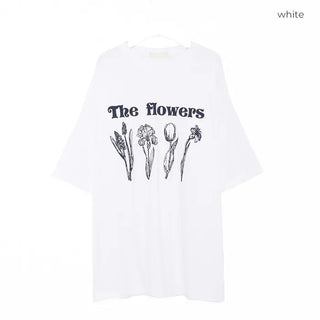 Flower print T-shirt