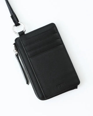 [2nd Re-release] (ORIGINAL) Strap Leather Card Wallet (black)