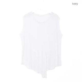 Linen sleeveless top