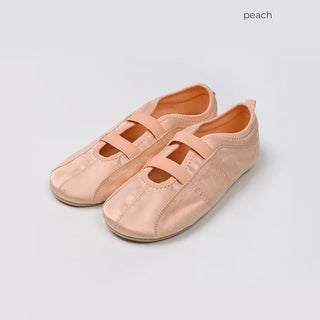 Satin suede Mary Jane shoes