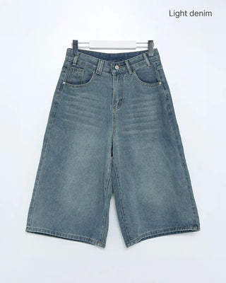 Vintage Washed Bermuda Shorts