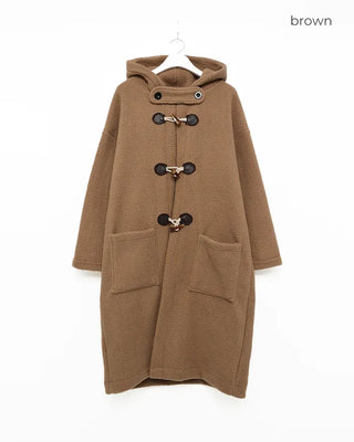 Duffle Boa Long Coat