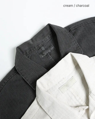 Washed Work Shirt Jacket