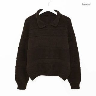 Color patchwork knit