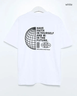 Back print T-shirt