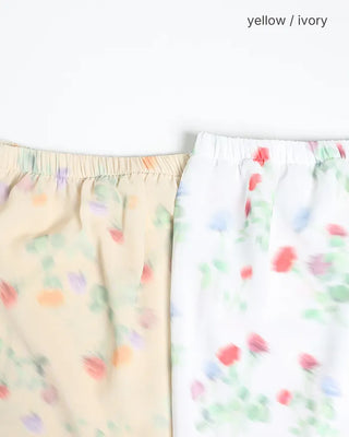 Flower Midi Skirt