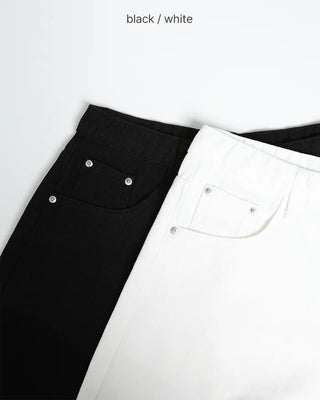 Basic cotton shorts