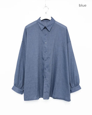 Striped Oversized Summer Shirt