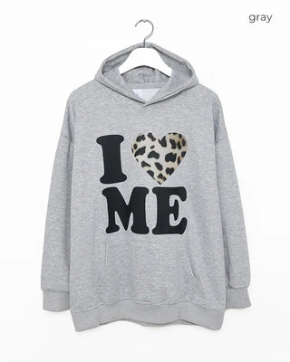Love Me Leopard Over Hoodie