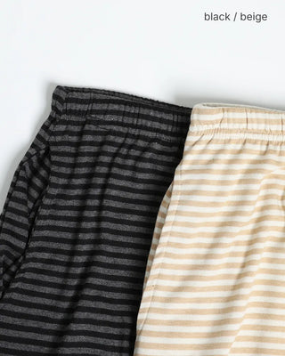 Striped Easy Maxi Skirt