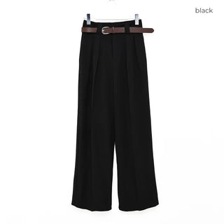 Belted trousers