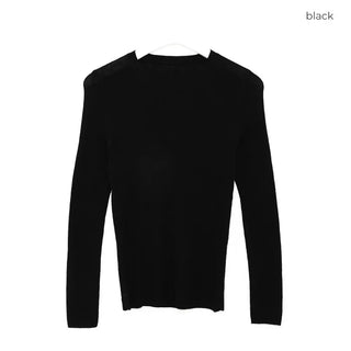 Round basic knit
