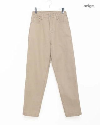 Loose-fit cotton pants